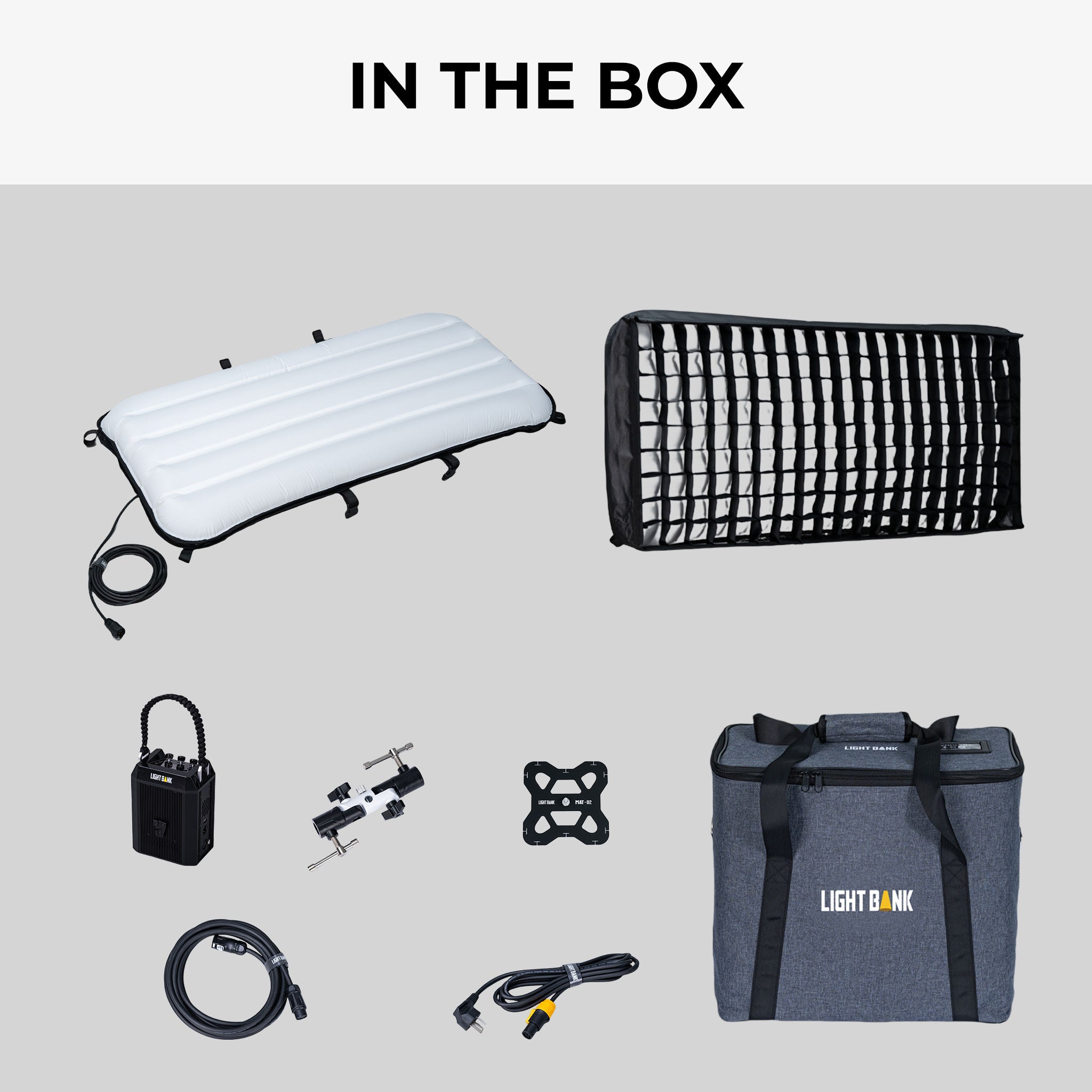 LightBank Mito L24B 2X4' Inflatable Air Mat Bi-Color LED Mat Light